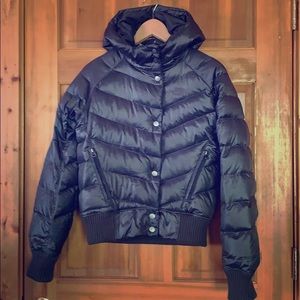 North Face bomber style puffer